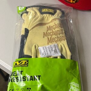 Mechanix Wear Heat Resistant Work Gloves - Tan/Black